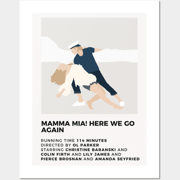 Mamma Mia Minimalist Poster Wall Art by honeydesigns